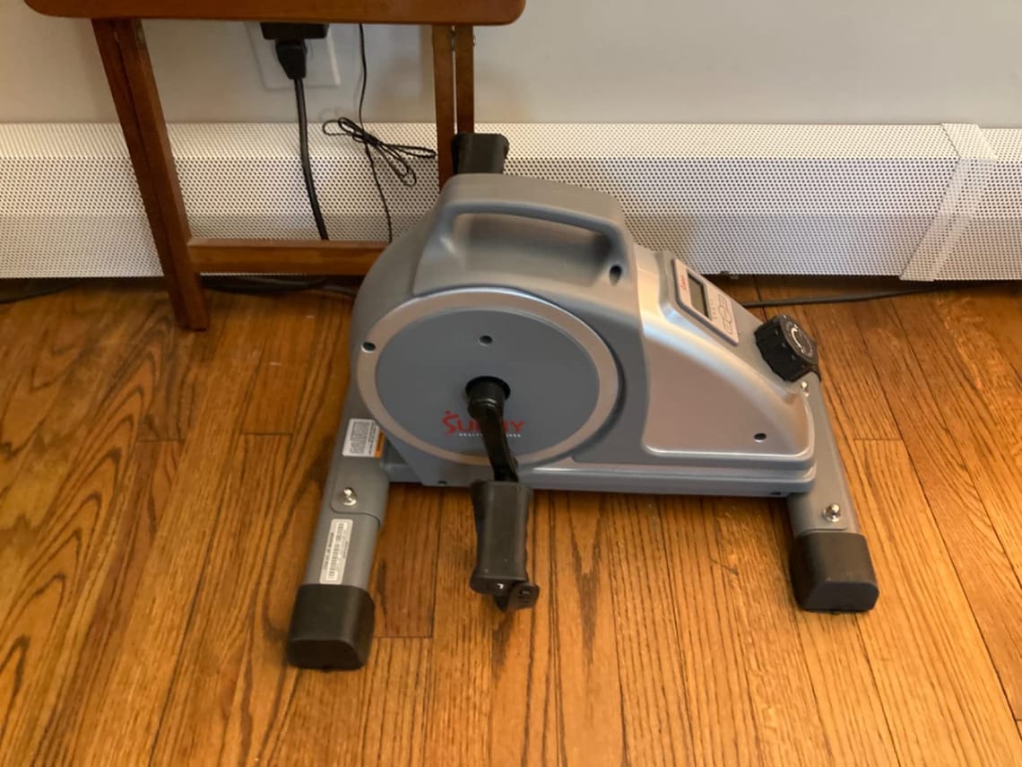Sunny Under-Desk Bike Review: My Dad's Secret Weapon?