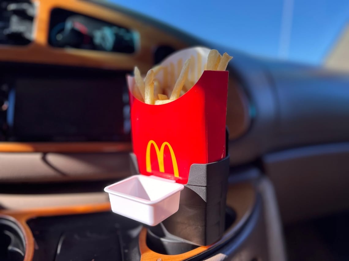 This Viral Car Gadget Solved My Biggest Fast-Food Problem