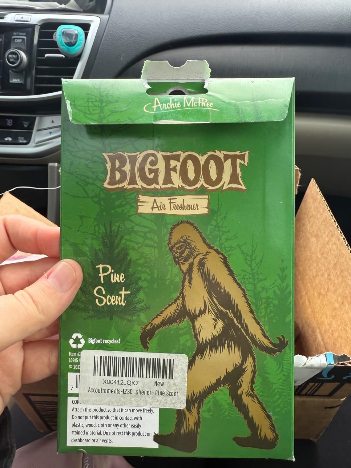 Bigfoot Air Freshener Review: Gimmick or Great Scent?