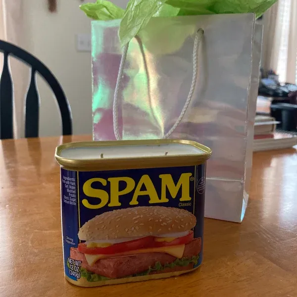 Is This SPAM Candle Actually a High-Quality Gift?
