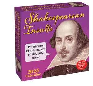 Shakespearean Insults Calendar 2025: A Witty Desk Upgrade?