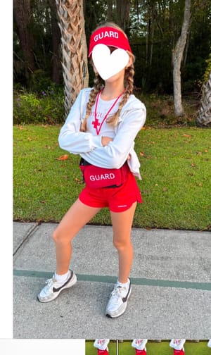 This Lifeguard Costume Set: A Last-Minute Party Win?